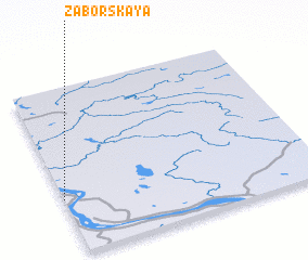 3d view of Zaborskaya