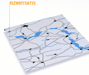 3d view of Nizhniy Satis