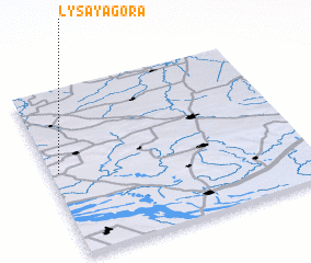 3d view of Lysaya Gora