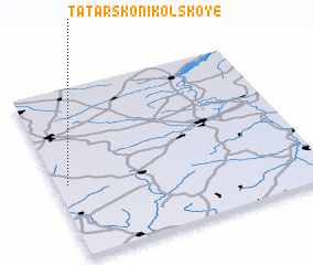 3d view of Tatarsko-Nikol\