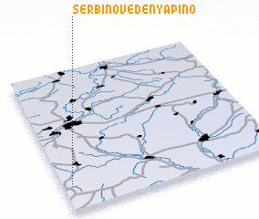 3d view of Serbino-Vedenyapino