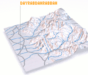 3d view of Dayr ‘Abdah Rabbah