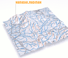 3d view of Ḩaraḑ al Madīnah