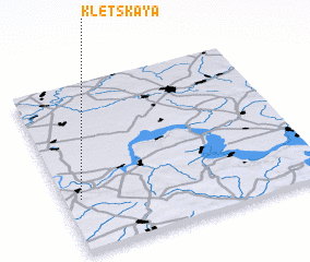 3d view of Kletskaya