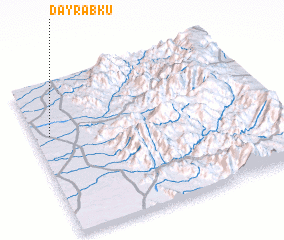 3d view of Dayr Abkū