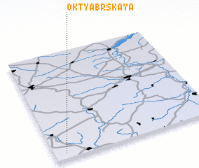 3d view of Oktyabr\