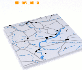 3d view of Mikhaylovka