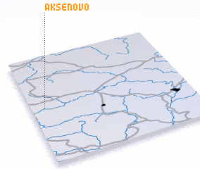 3d view of Aksënovo