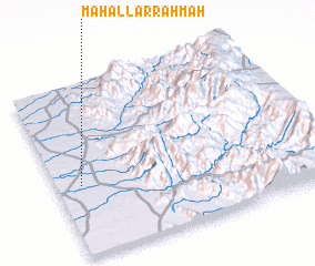 3d view of Maḩall ar Raḩmah