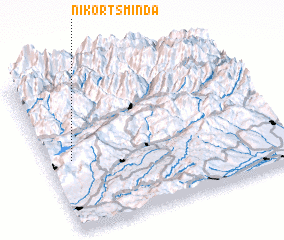 3d view of Nikortsminda
