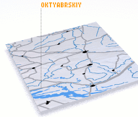 3d view of Oktyabr\