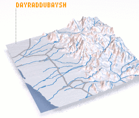 3d view of Dayr ad Dubaysh