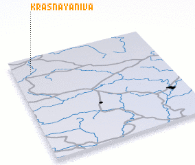3d view of Krasnaya Niva