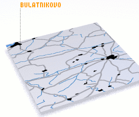 3d view of Bulatnikovo