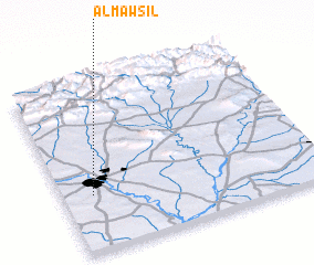 3d view of Al Mawşil