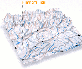 3d view of Kʼveda Tʼlughi