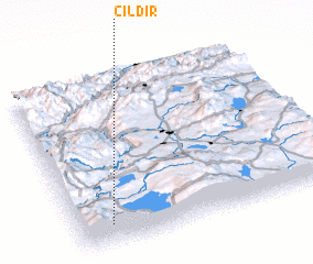 3d view of Çıldır