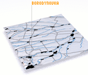 3d view of Borodynovka