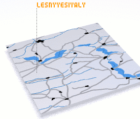 3d view of Lesnyye Siyaly