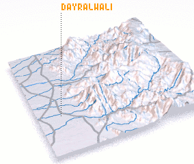 3d view of Dayr al Walī