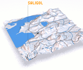 3d view of Şalıgöl