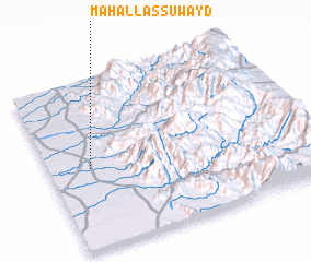 3d view of Maḩall as Suwayd