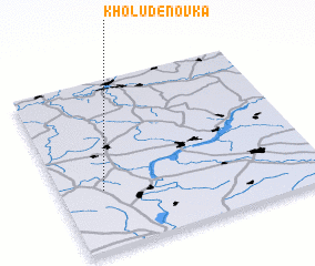 3d view of Kholudënovka