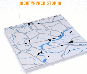 3d view of Nizhnyaya Chistovka