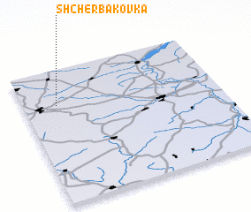 3d view of Shcherbakovka