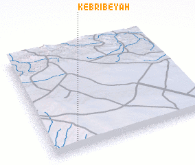 3d view of Kʼebrī Beyah