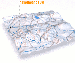 3d view of Aşağıağadeve
