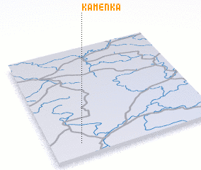 3d view of Kamenka