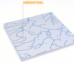 3d view of Shirokiy Dol