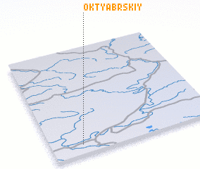 3d view of Oktyabr\