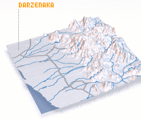 3d view of Dār Zenaka