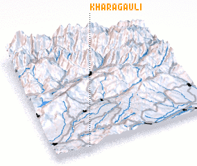 3d view of Kharagauli