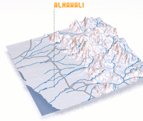 3d view of Al Ḩawālī