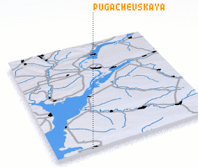 3d view of Pugachëvskaya