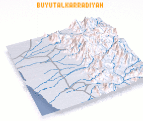 3d view of Buyūt al Karrādīyah