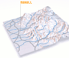 3d view of Maḩall