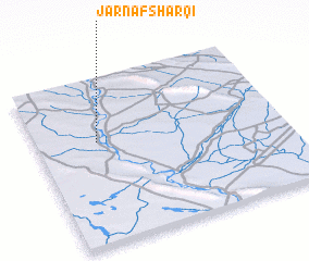 3d view of Jarnāf Sharqī