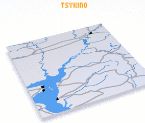 3d view of Tsykino