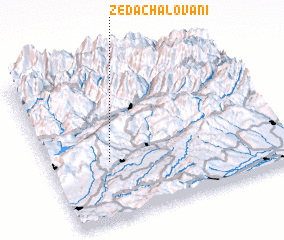 3d view of Zeda-Chalovani