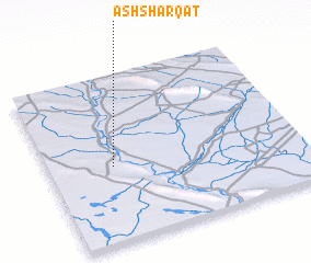 3d view of Ash Sharqāţ