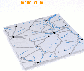 3d view of Koshelëvka