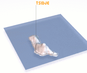 3d view of Tsidjé