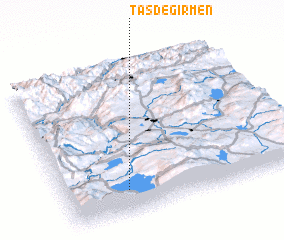 3d view of Taşdeğirmen