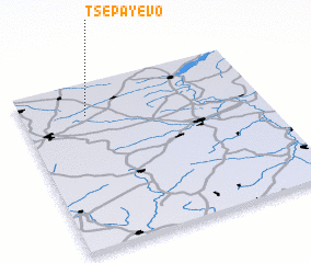 3d view of Tsepayevo