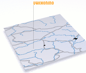 3d view of Vakhonino