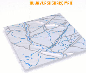 3d view of Hujayl ash Sharqīyah